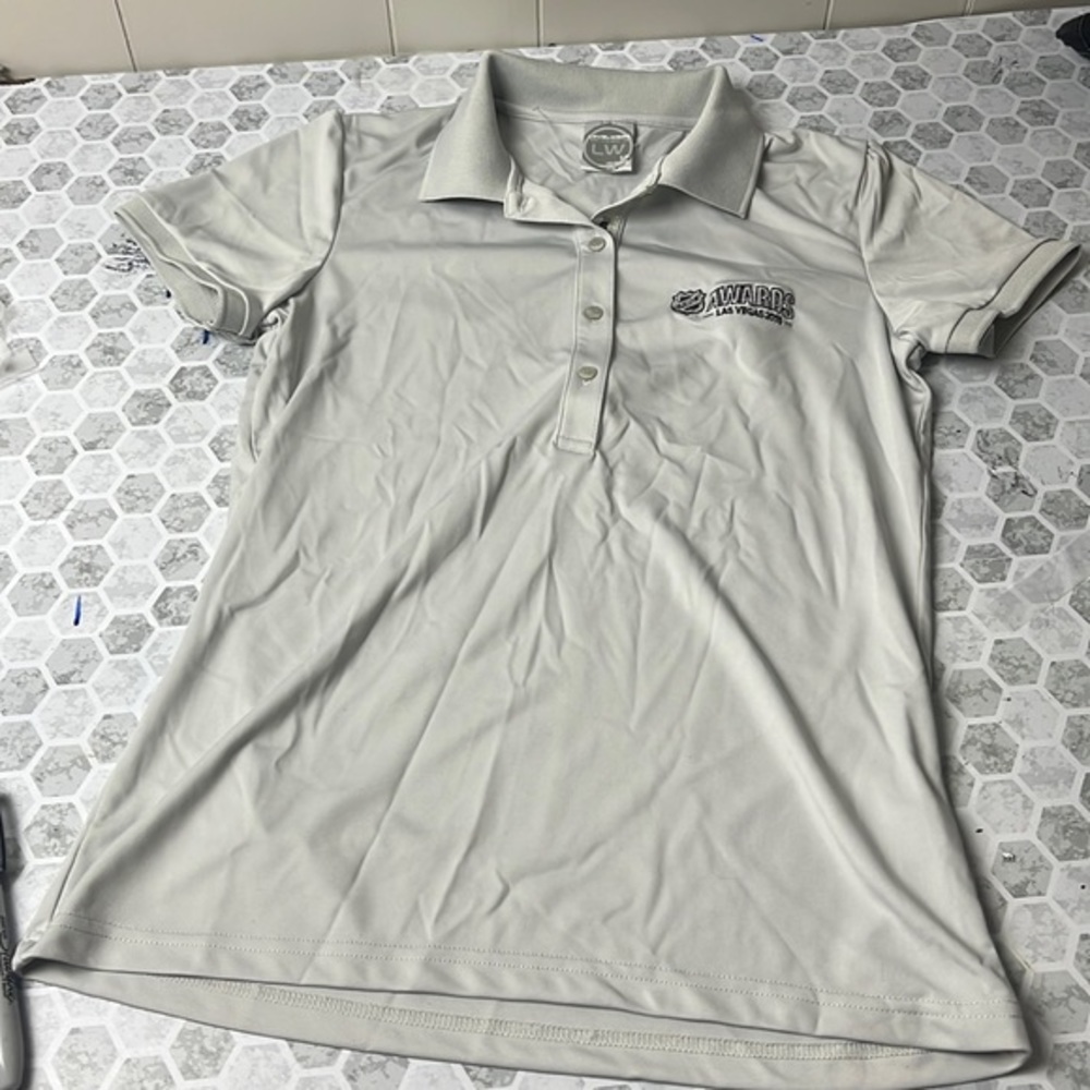 Level Wear Small Short Sleeve Collared Polo NHL Awards Las Vegas 2015